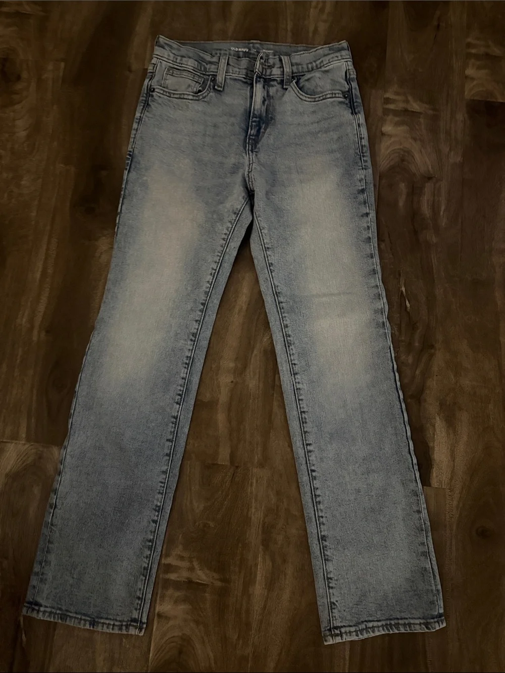 Old Navy Light Blue Kids Straight Leg Jeans